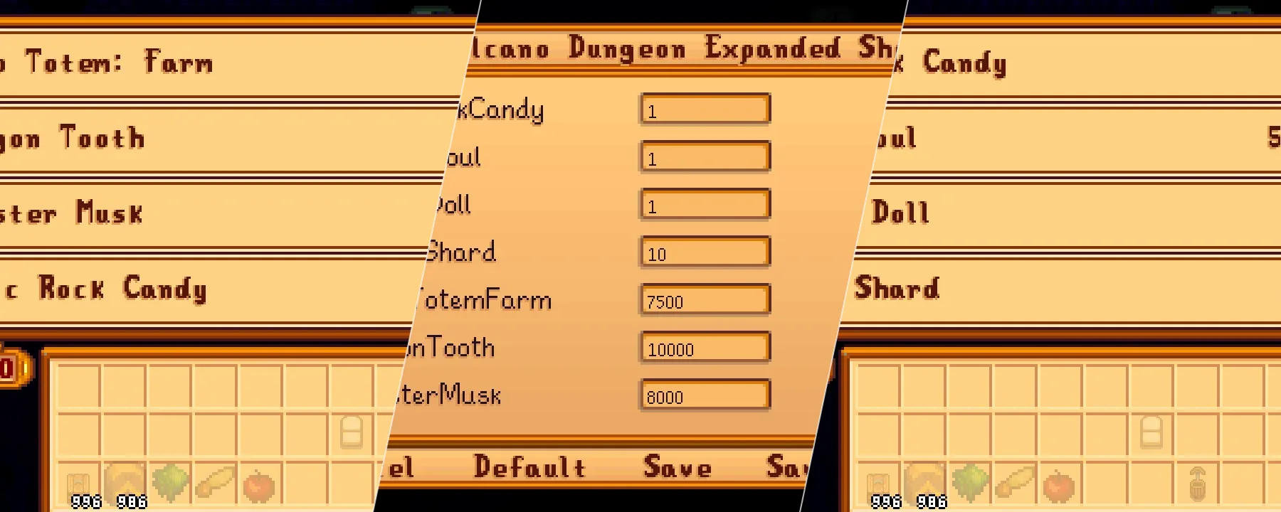 [CP] Volcano Dungeon Expanded Shop — [CP] Volcano Dungeon Expanded Shop screenshots 1–3