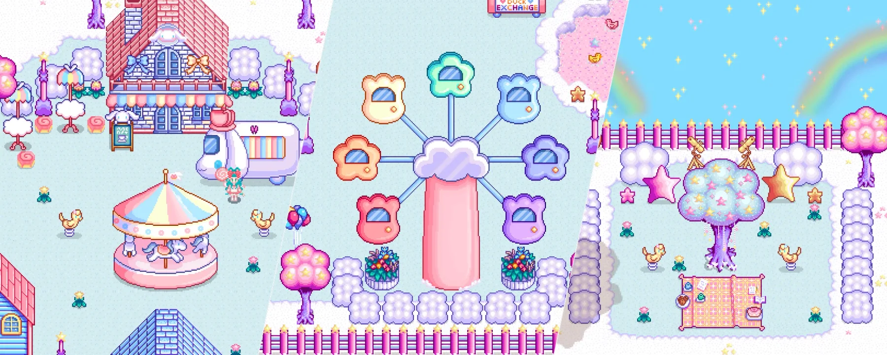 Cottoncloud Town — Cottoncloud Town screenshots 1–3