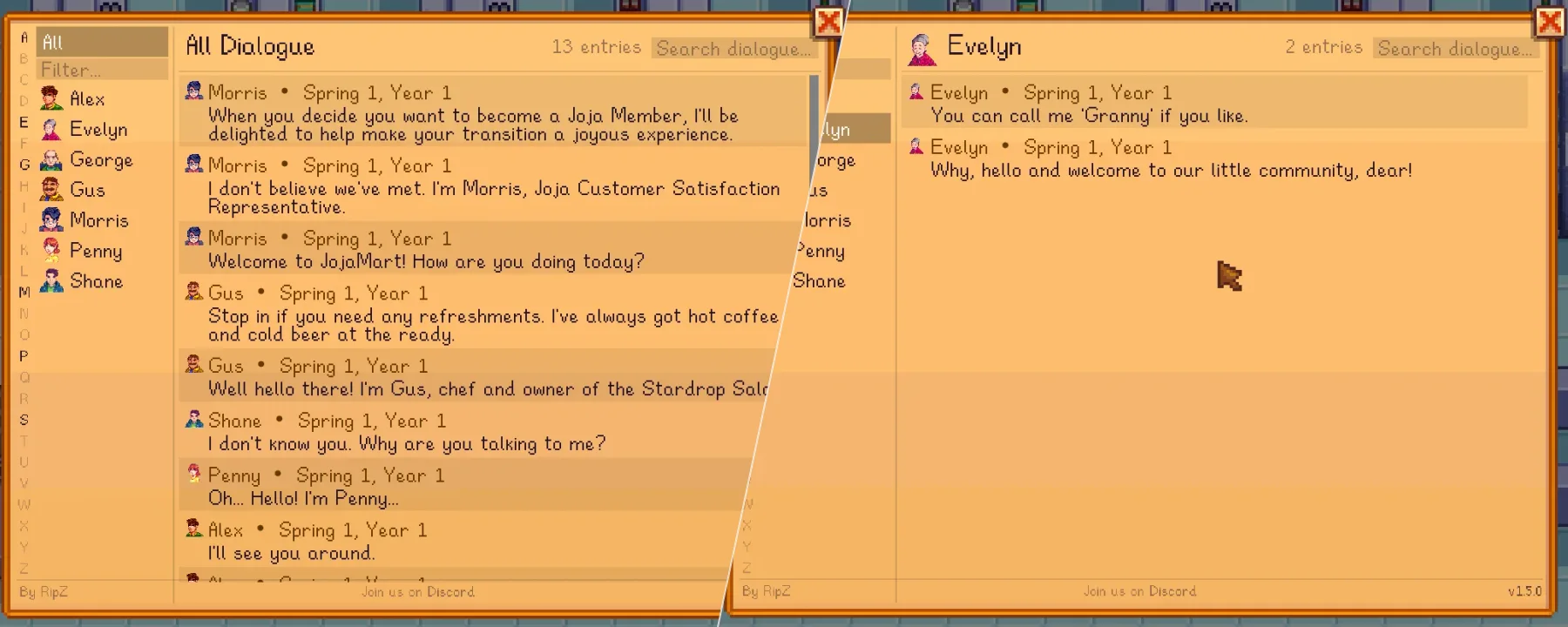 Dia-Log (NPC Dialogue) — Dia-Log (NPC Dialogue) screenshots 1–2