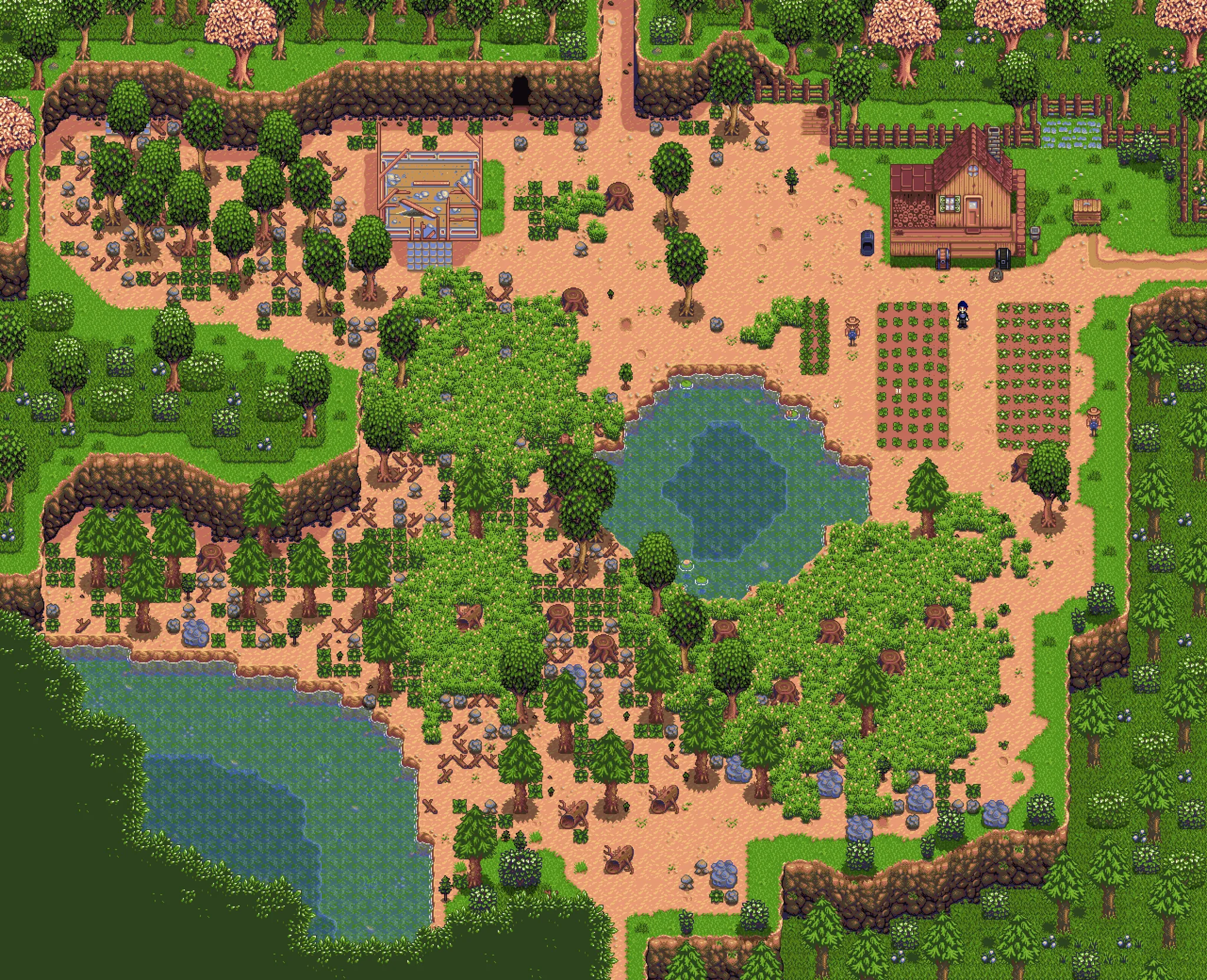 Simplified Palette — Spring Farm