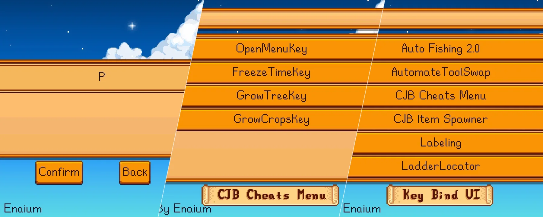 KeyBindUI — KeyBindUI screenshots 1–3