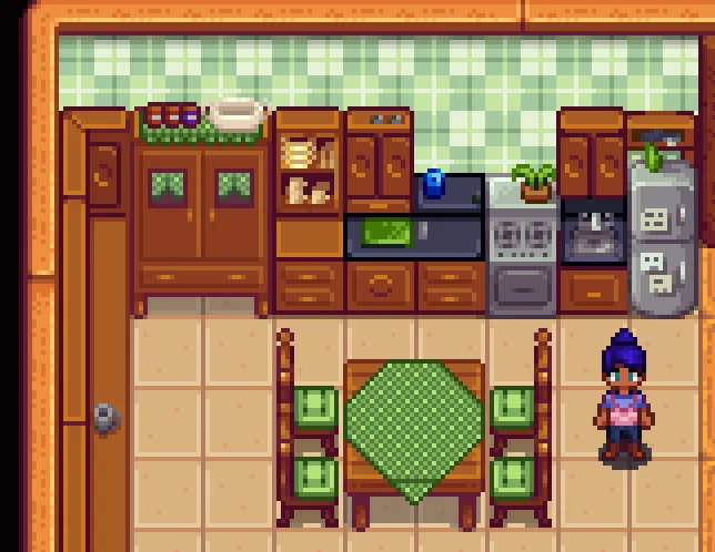 Lumisteria Custom Set of Oak Furniture — Interior Recolor