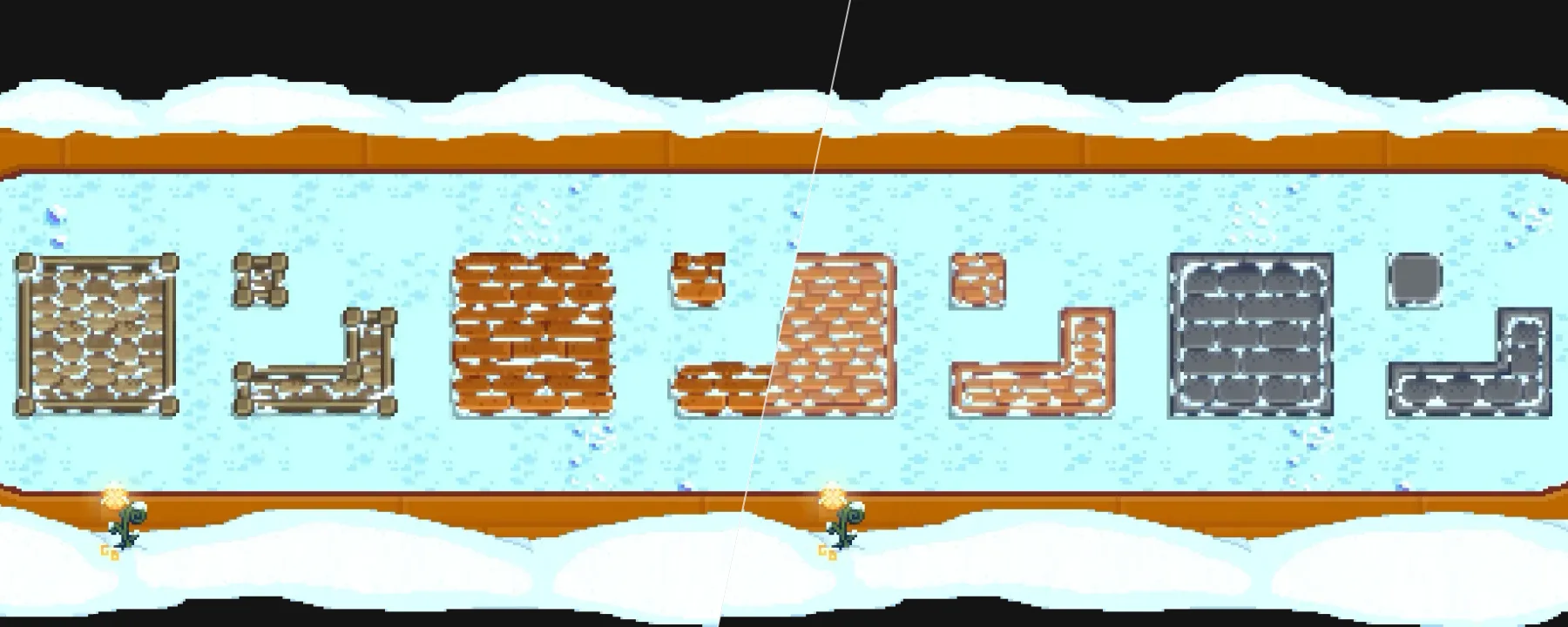 Snowy Paths — Snowy Paths screenshots 1–2
