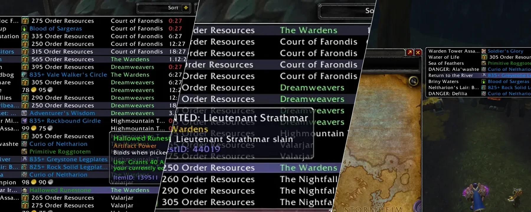 World Quests List — World Quests List screenshots 1–3
