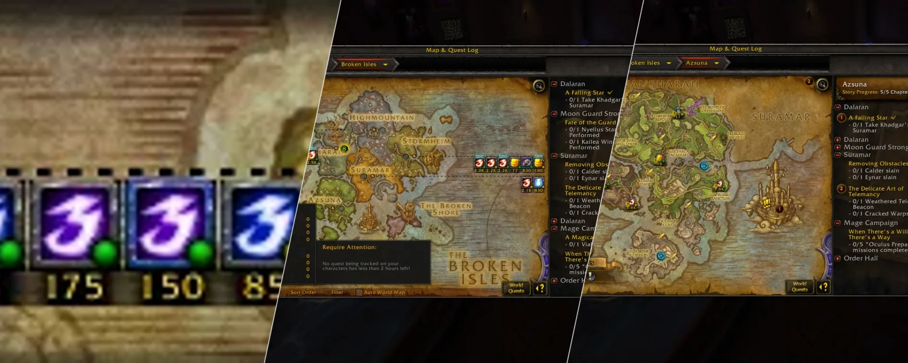World Quest Tracker — World Quest Tracker screenshots 1–3