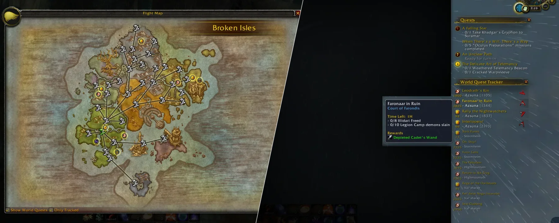 World Quest Tracker — World Quest Tracker screenshots 4–5