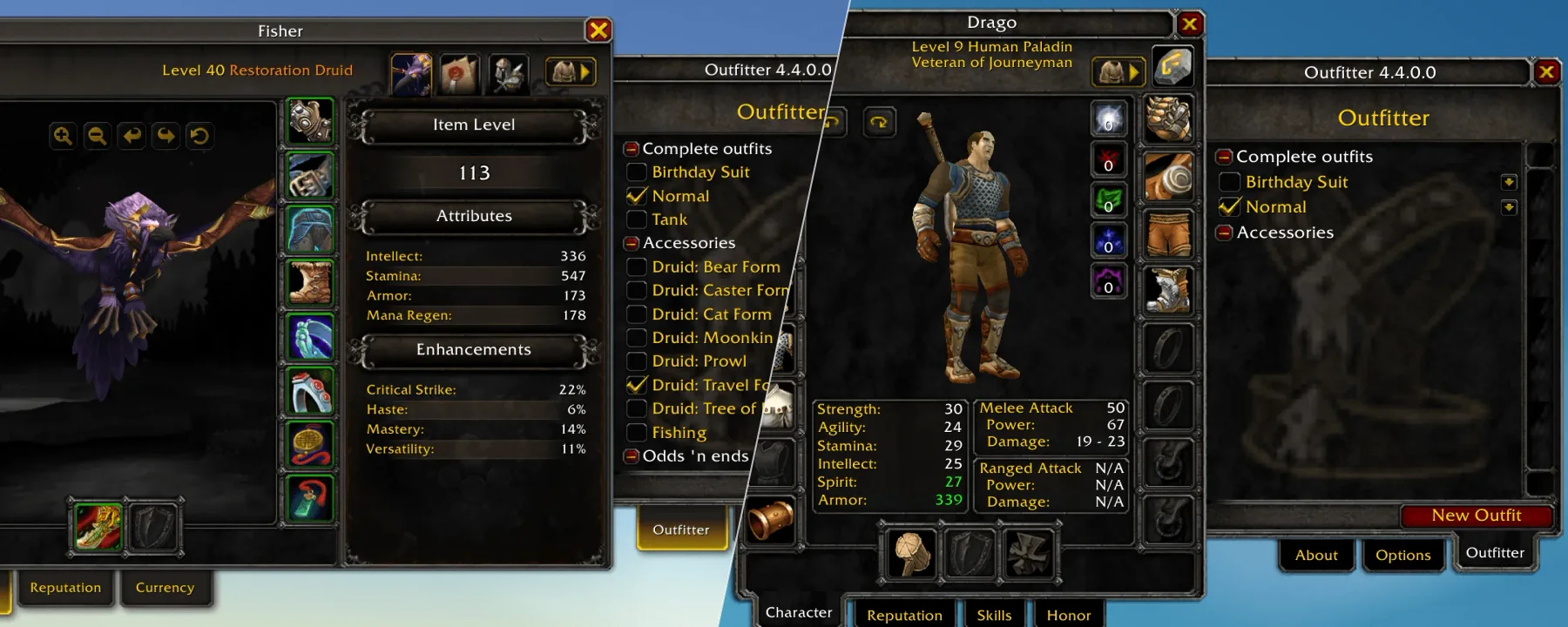 Outfitter (Retrofit) — Outfitter (Retrofit) screenshots 1–2