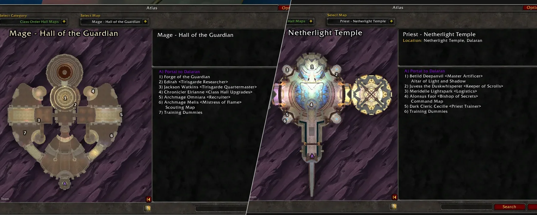 Atlas Class Order Halls — Atlas Class Order Halls screenshots 1–2