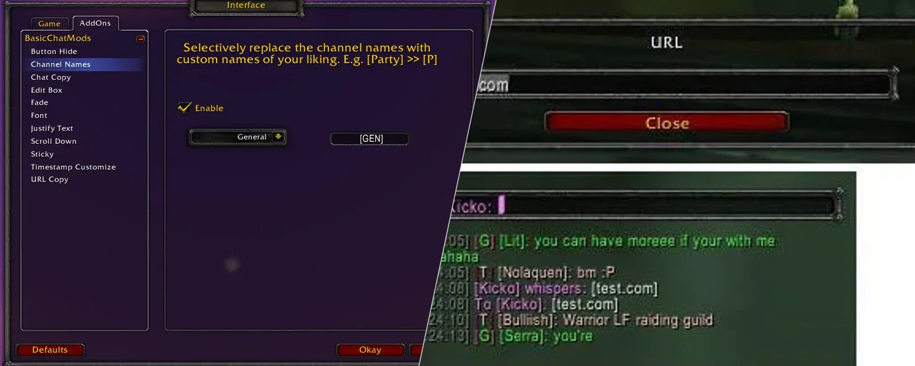 BasicChatMods — BasicChatMods screenshots 1–2