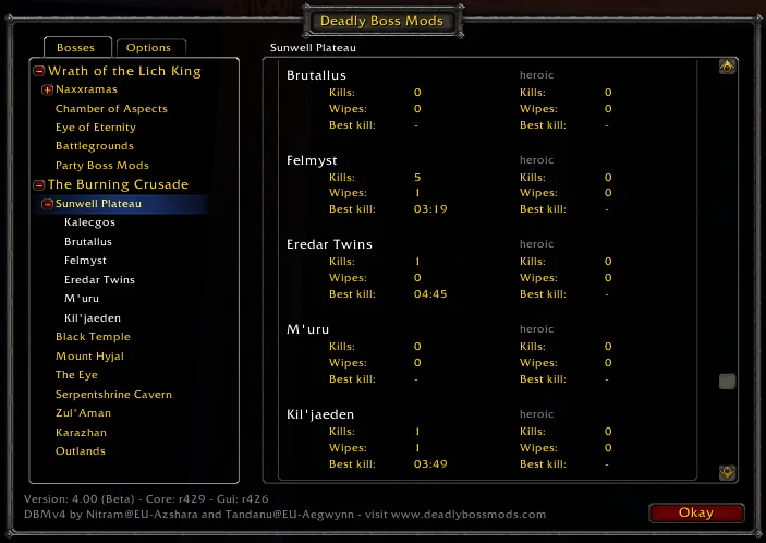 DBM - SoD and Vanilla (Requires Deadly Boss Mods) - DBM screenshot 1