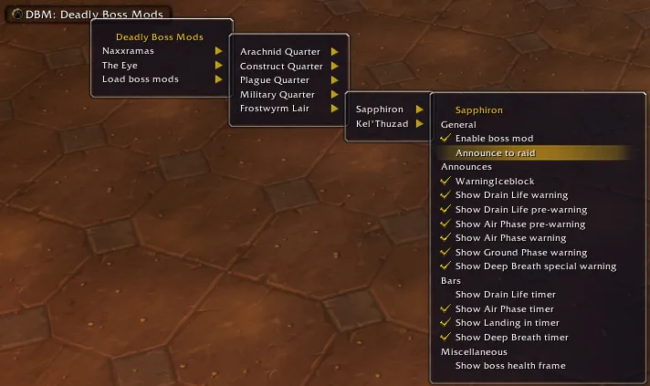 Deadly Boss Mods - LibDataBroker screenshot 1