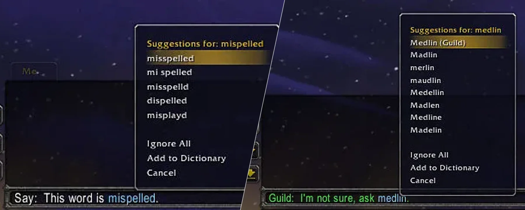 Misspelled - Chat Spellchecker — Misspelled - Chat Spellchecker screenshots 1–2