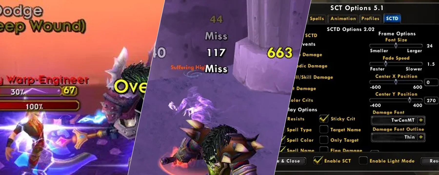 SCT - Damage — SCT - Damage screenshots 1–3