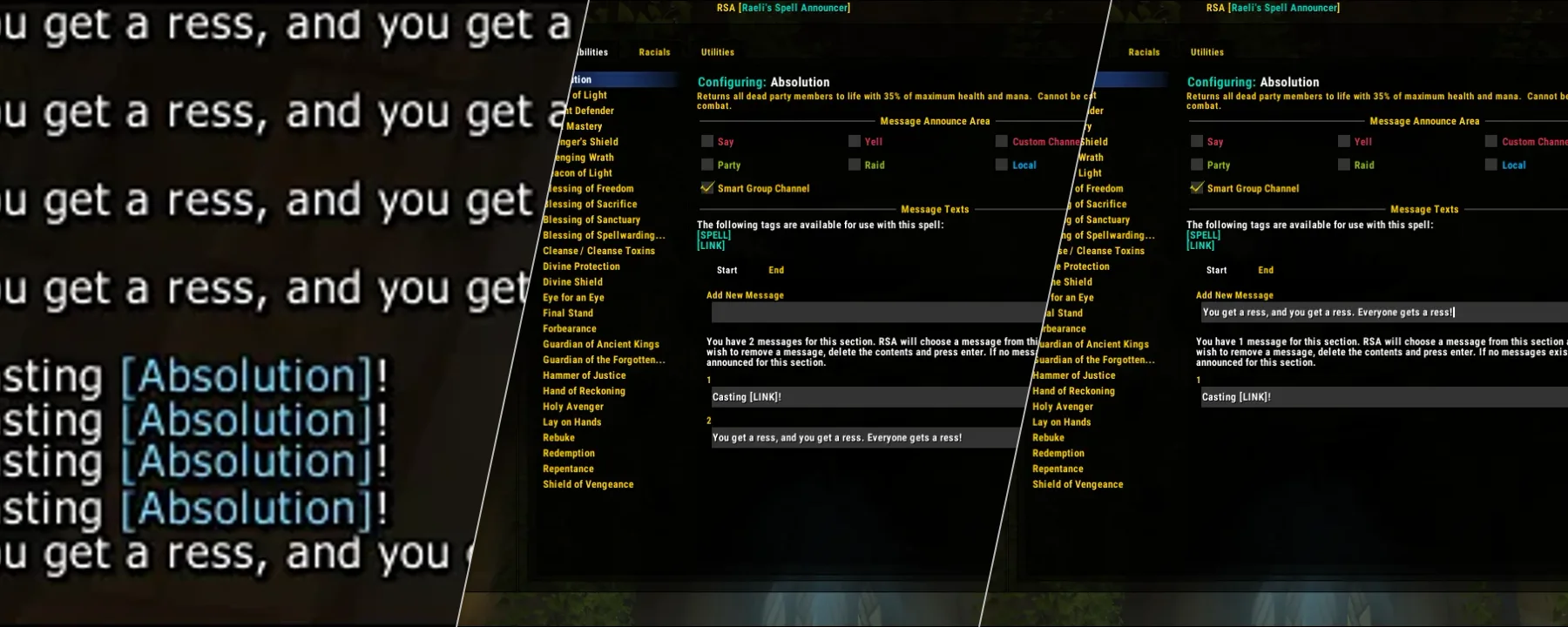 RSA — RSA screenshots 1–3