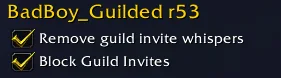 BadBoy_Guilded: Block Guild Advertising screenshot 1