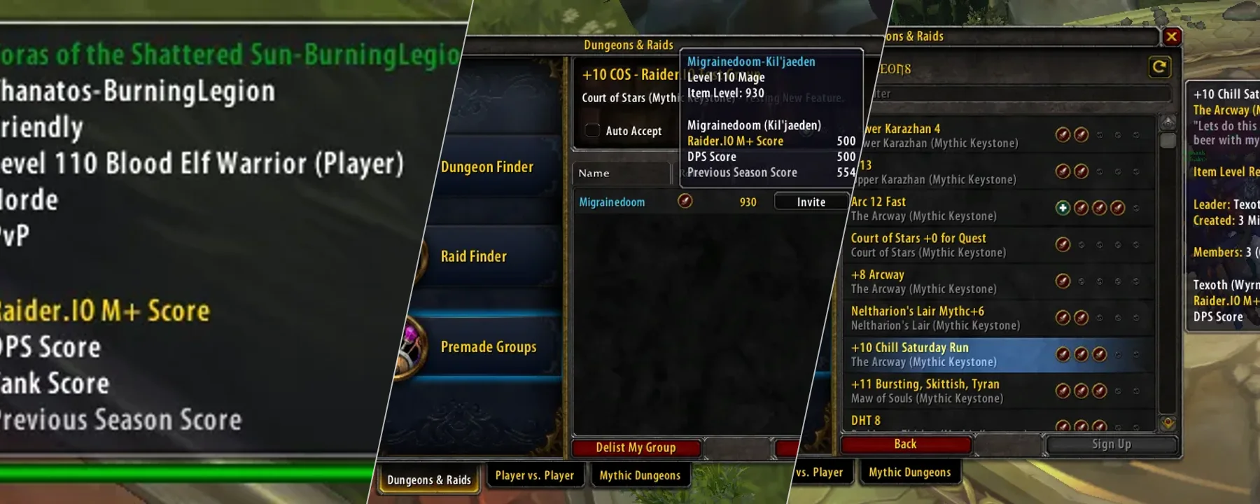 Raider.IO Mythic Plus, Raid Progress, and Recruitment — Raider.IO Mythic Plus, Raid Progress, and Recruitment screenshots 4–6