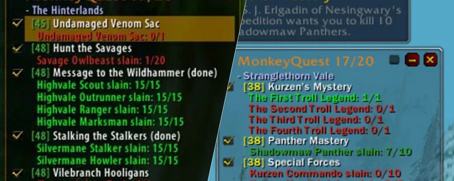 MonkeyQuest — MonkeyQuest screenshots 1–2