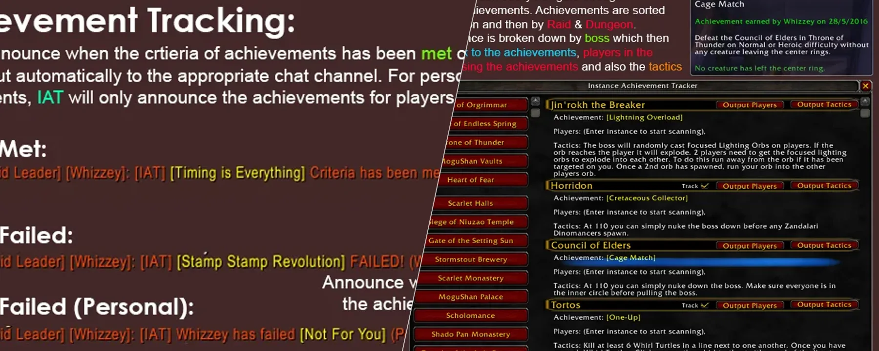 Instance Achievement Tracker — Instance Achievement Tracker screenshots 3–4