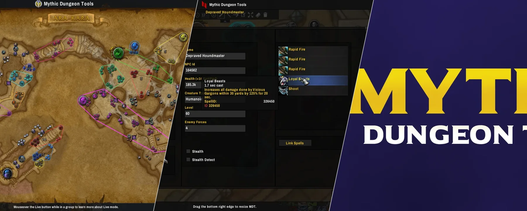 Mythic Dungeon Tools - MDT — Mythic Dungeon Tools - MDT screenshots 1–3