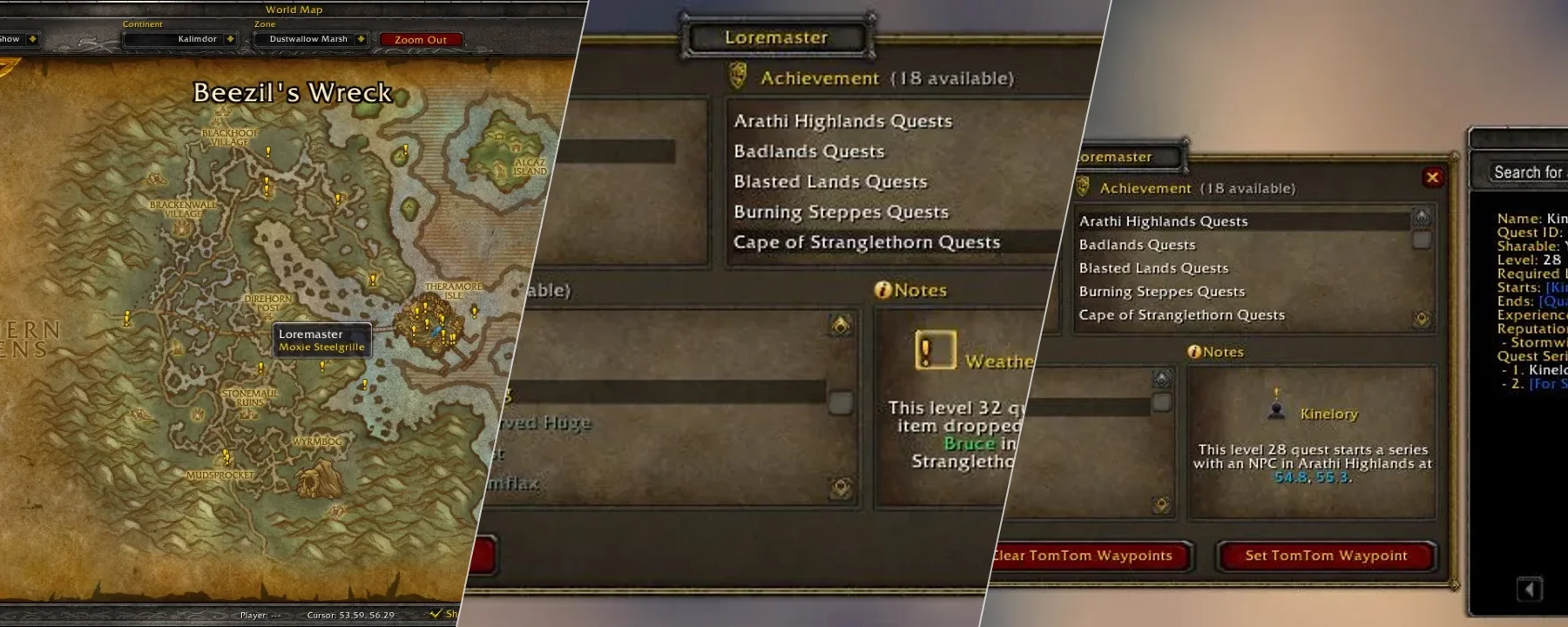 Loremaster — Loremaster screenshots 1–3