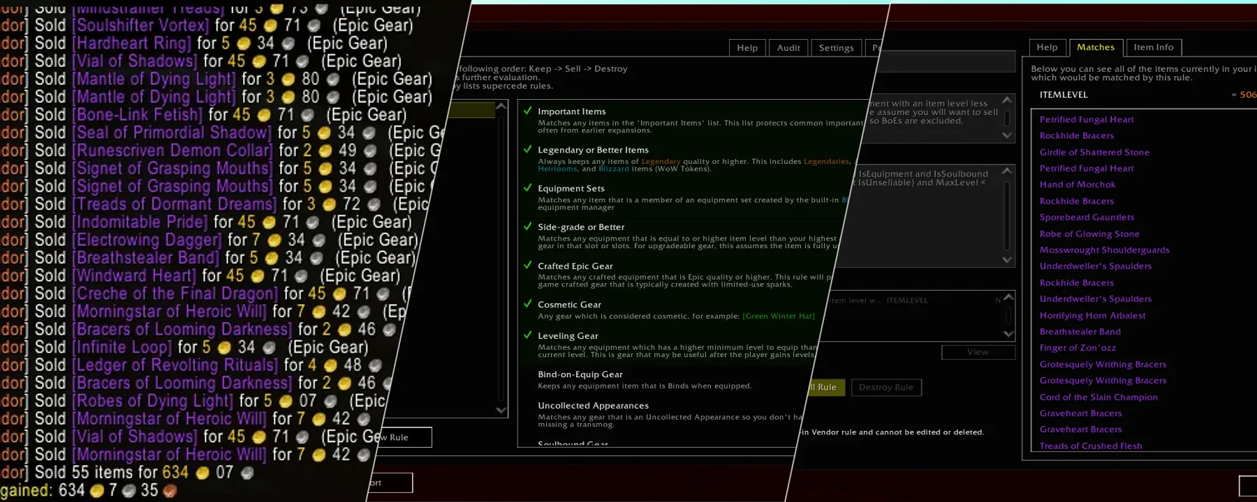 Vendor — Vendor screenshots 1–3