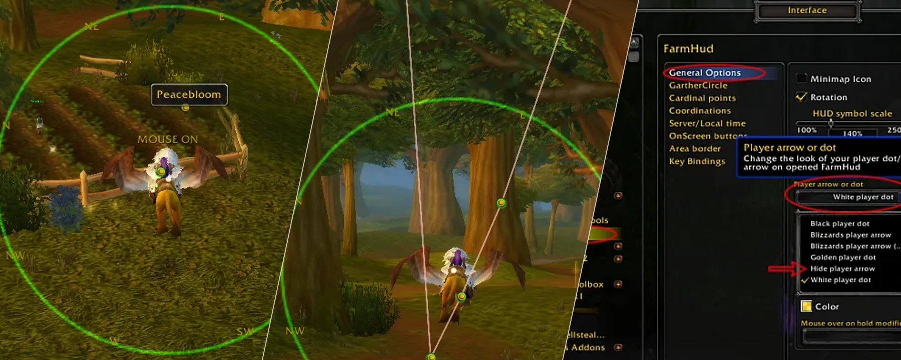 FarmHud — FarmHud screenshots 1–3