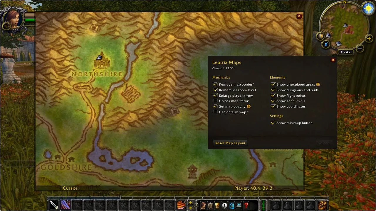 Leatrix Maps screenshot 1