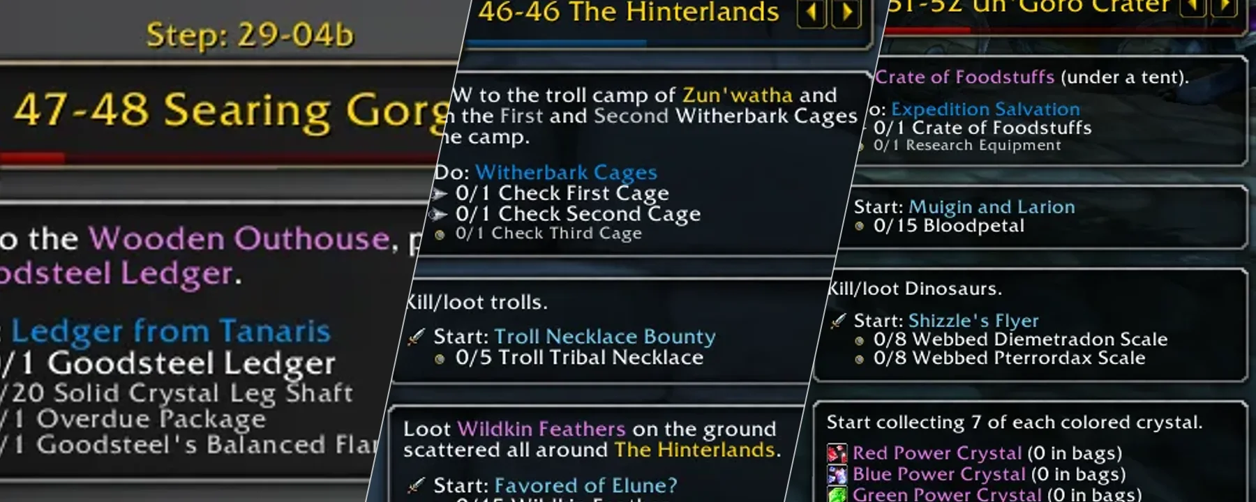 Joana's Classic Speed Leveling Guides (Runes, SoD, Season of Discovery, Hardcore) — Joana's Classic Speed Leveling Guides (Runes, SoD, Season of Discovery, Hardcore) screenshots 1–3