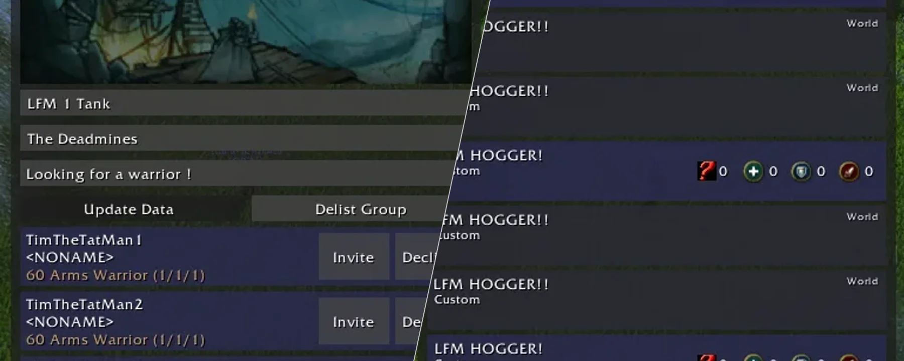 ClassicLFG — ClassicLFG screenshots 1–2