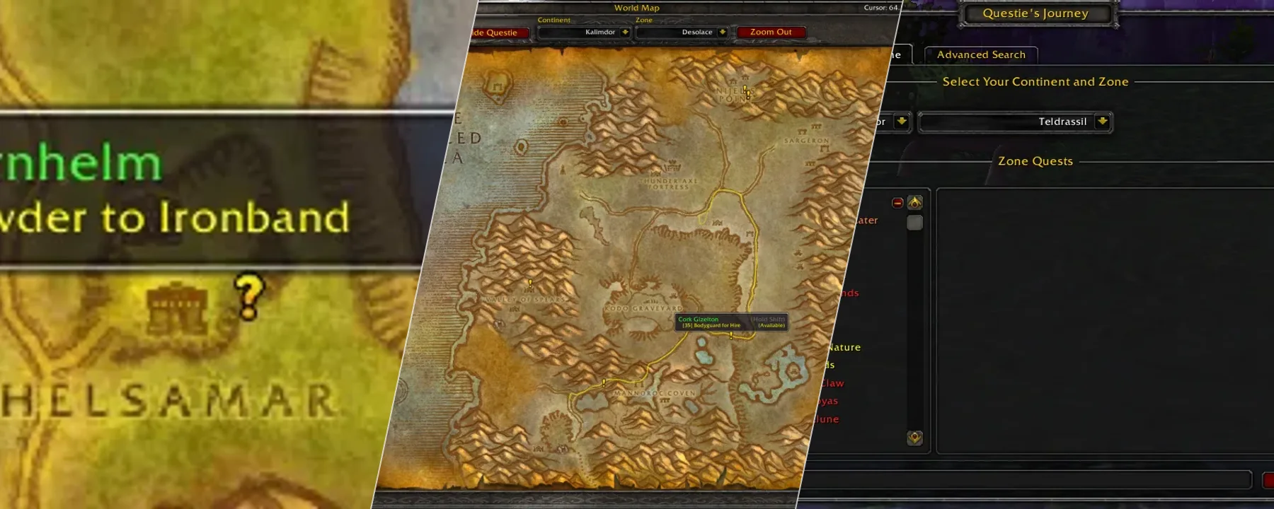 Questie — Questie screenshots 4–6