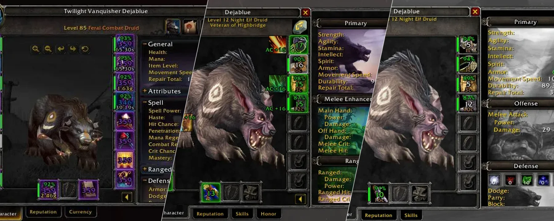 DejaClassicStats — DejaClassicStats screenshots 1–3