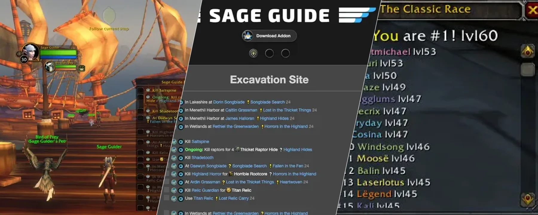 Guidelime Sage Guide — Guidelime Sage Guide screenshots 1–3