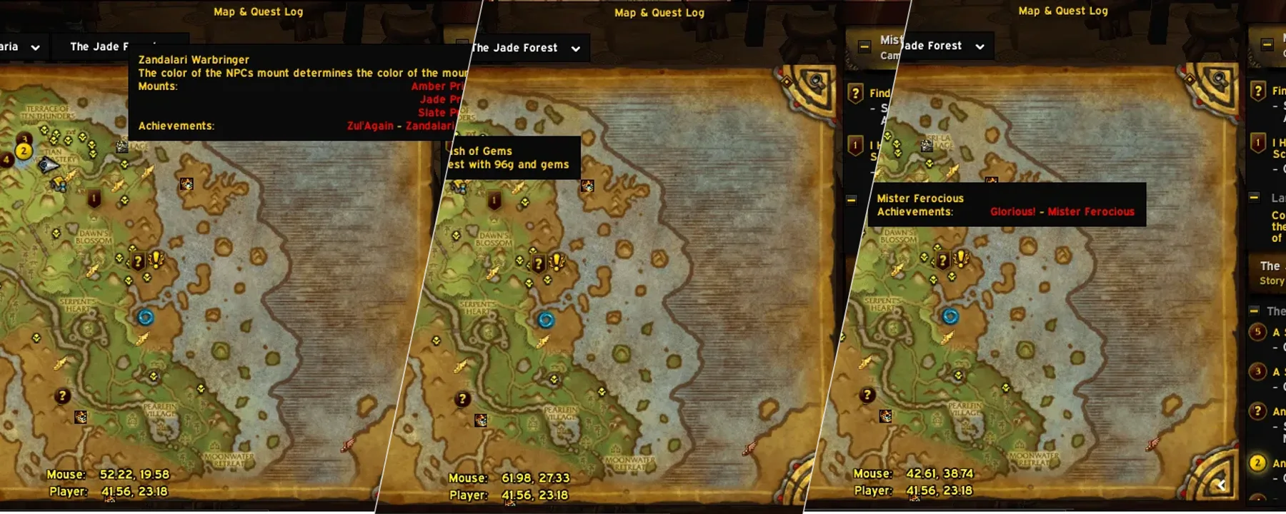 HandyNotes Pandaria — HandyNotes Pandaria screenshots 1–3