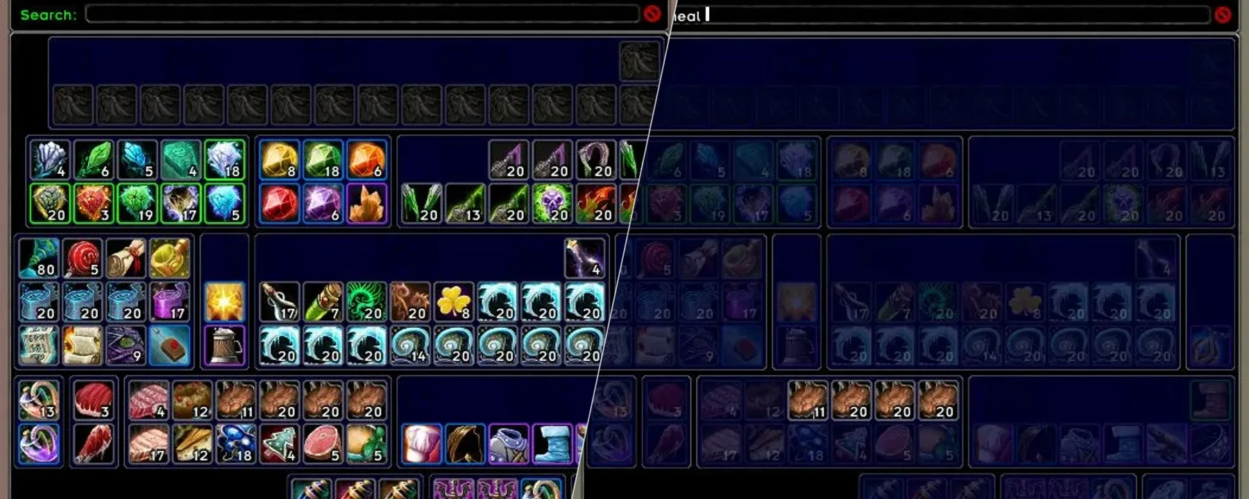 ArkInventory — ArkInventory screenshots 1–2