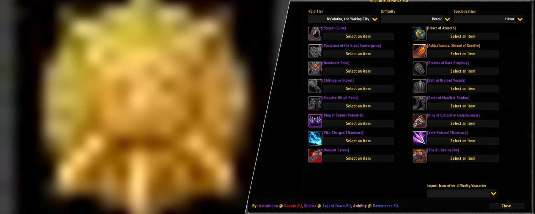Best In Slot Manager — Best In Slot Manager screenshots 1–2