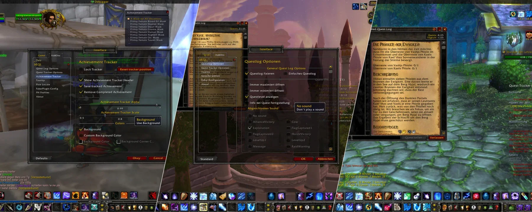 Bayi's Extended Questlog — Bayi's Extended Questlog screenshots 1–3