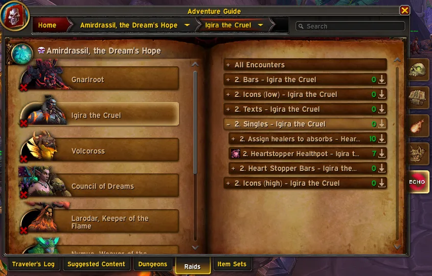 Echo Raid Tools — Echo Raid Tools screenshot