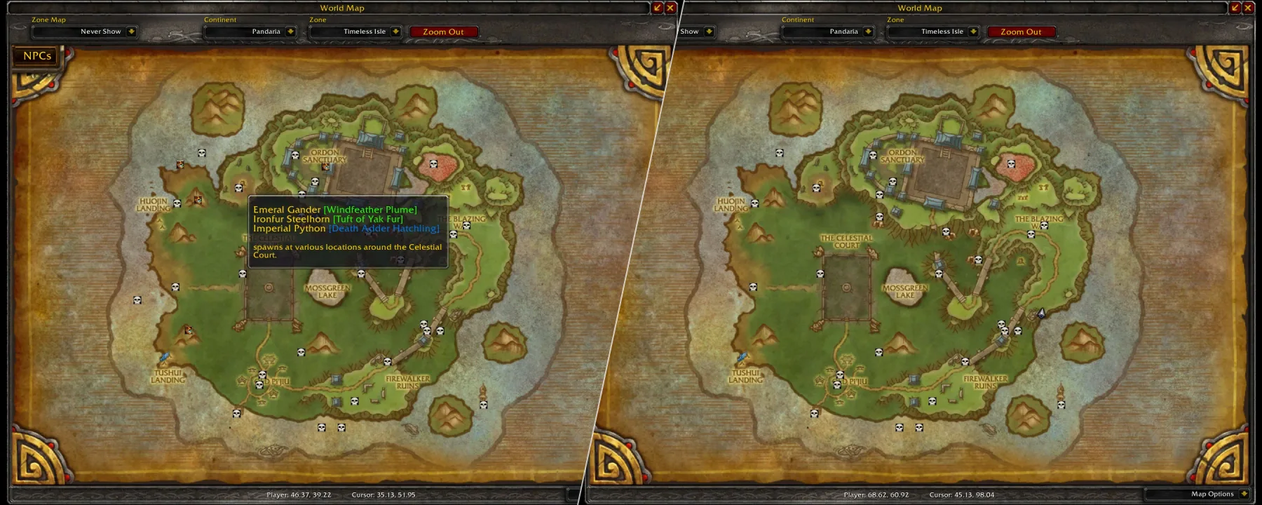HandyNotes_TimelessIsle_RareElites — HandyNotes_TimelessIsle_RareElites screenshots 1–2