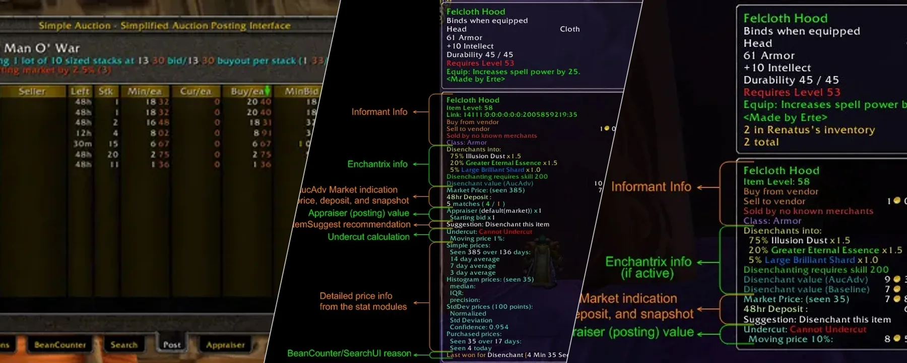 Auctioneer — Auctioneer screenshots 4–6