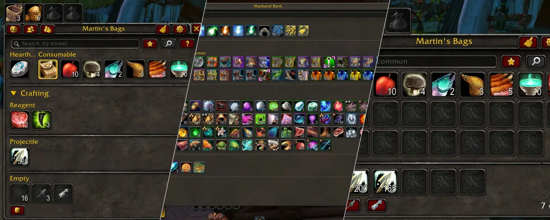 Baganator — Baganator screenshots 4–6