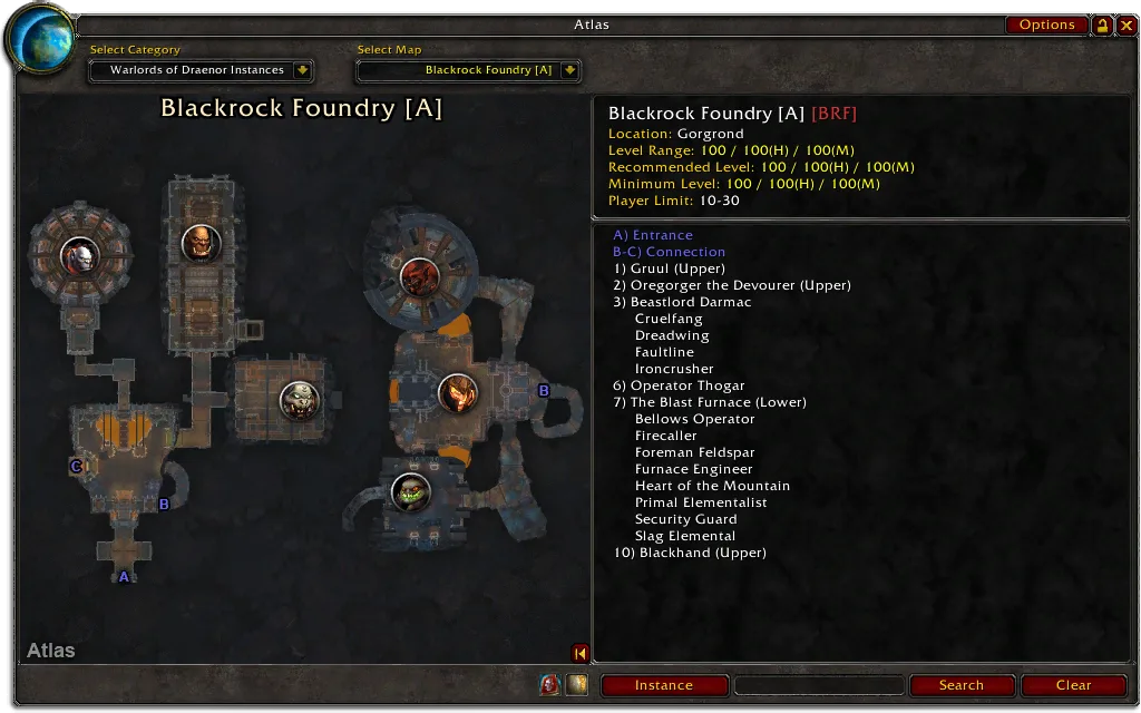Atlas Warlords of Draenor screenshot 1