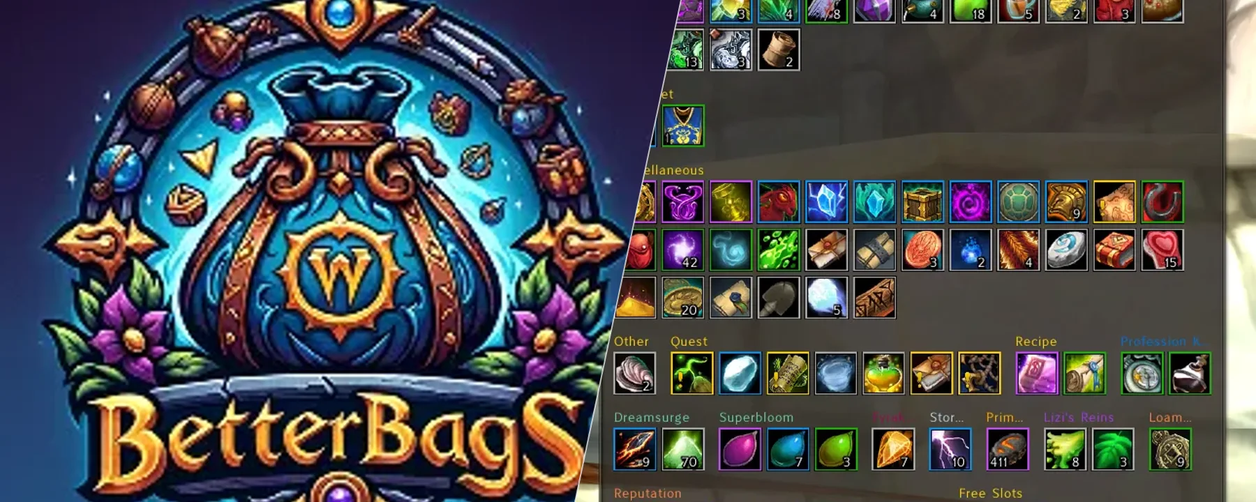 BetterBags — BetterBags screenshots 1–2