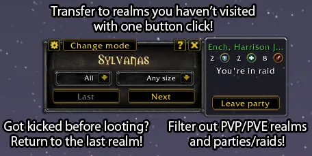 Server Hop screenshot 1