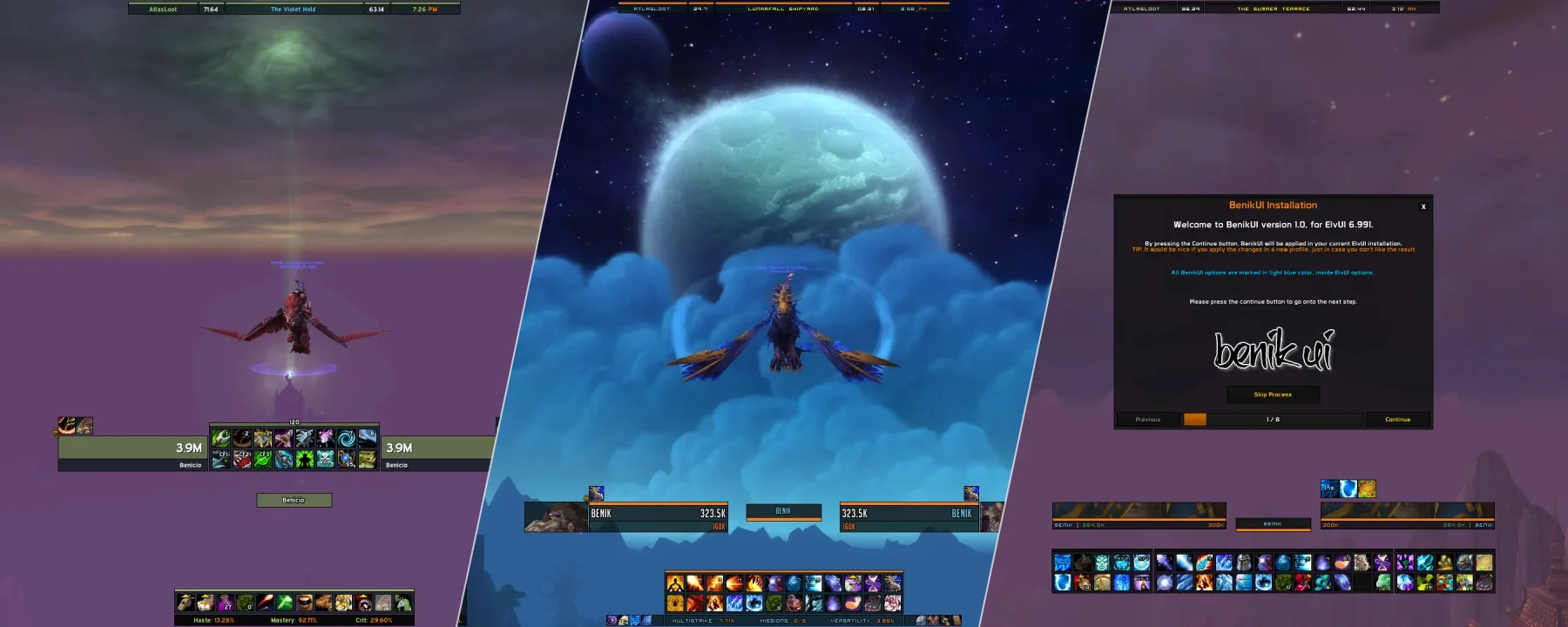 BenikUI - The ElvUI Edit — BenikUI - The ElvUI Edit screenshots 1–3