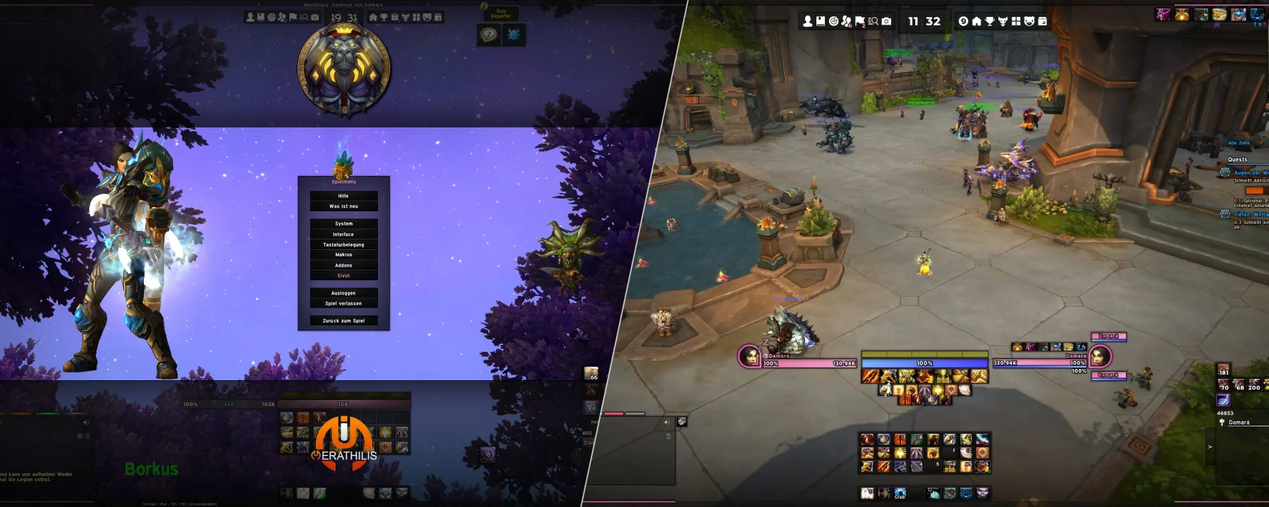 ElvUI_MerathilisUI — ElvUI_MerathilisUI screenshots 1–2